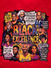 Load image into Gallery viewer, ✊🏾 Black Excellence Graphic Sweatshirt Legacy. Power. Greatness