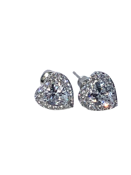 Heart Studs - Xtreme Bling