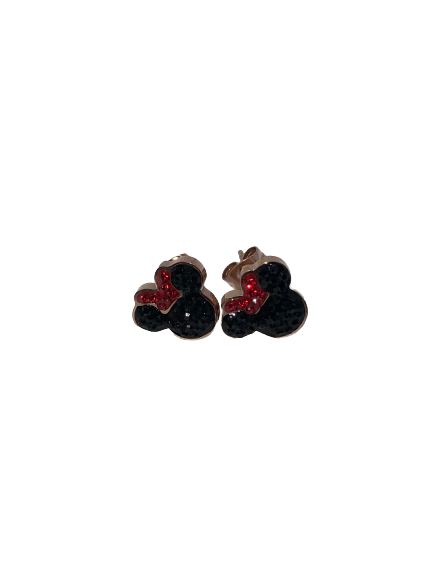 Minnie Mouse Studs - Xtreme Bling