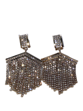 Load image into Gallery viewer, Chandelier Crystal Tassel Earrings - Xtreme Bling
