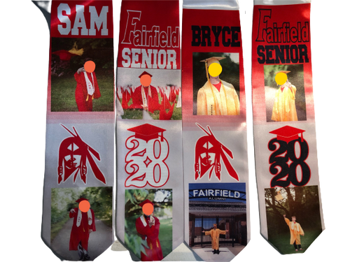 CUSTOM GRADUATION STOLE - Xtreme Bling